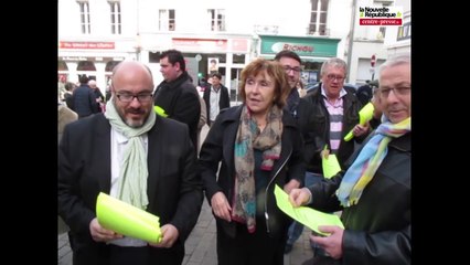 VIDEO. Châtellerault : Edith Cresson au soutien