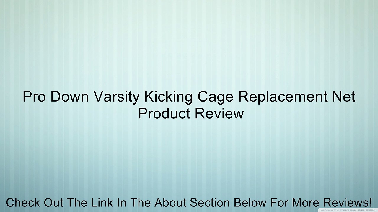 Pro Down Varsity Kicking Cage Replacement Net Review