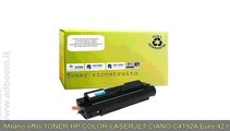 MILANO,    TONER HP COLOR LASERJET,CIANO,C4192A EURO 42