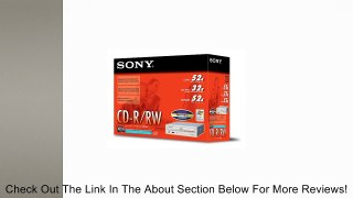 Sony CRX230AD/U CD-RW 52x/32x/52x Internal EIDE Drive Review