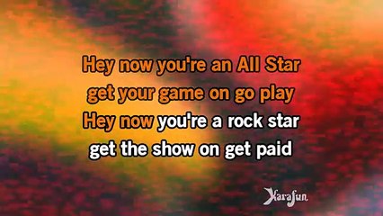 Karaoke All Star (From Shrek movie soundtrack) - Smash Mouth