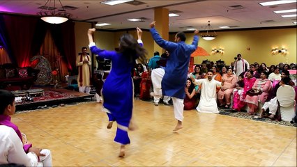 Fahad, Muna, Saad, Asma Khan Mehndi dance