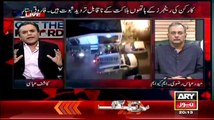 ARY News , what Is Nine Zero of MQM Kashif Abbasi Telling In Front Of Haider Abbas