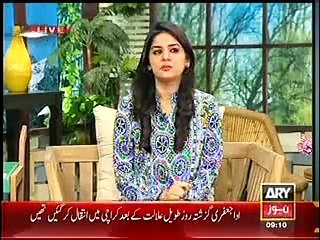 The Morning Show With Sanam – 13th March 2015