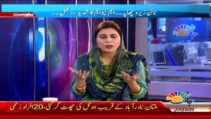 Pakistan Aaj Raat (Karachi Operation Siyasi Jamatain Kya Kehti Hain) – 14th March 2015