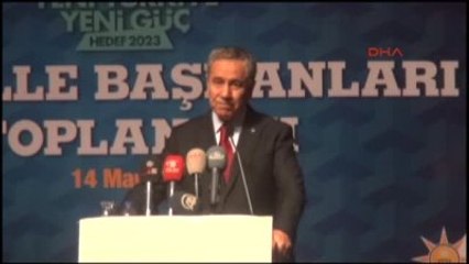Bursa Arınç: CHP'yi Niye Kapatsınlar Kardeşim, CHP Zaten Kapalı