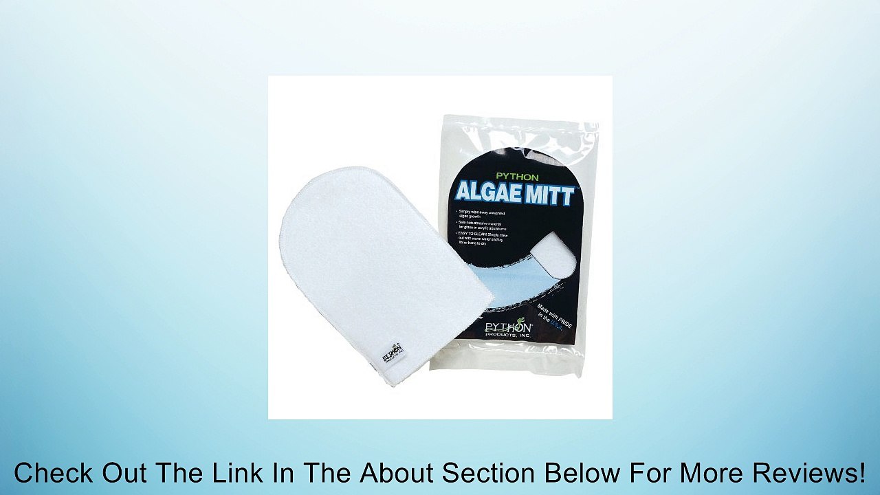 Python Algae Mitt Cloth for Aquarium Review