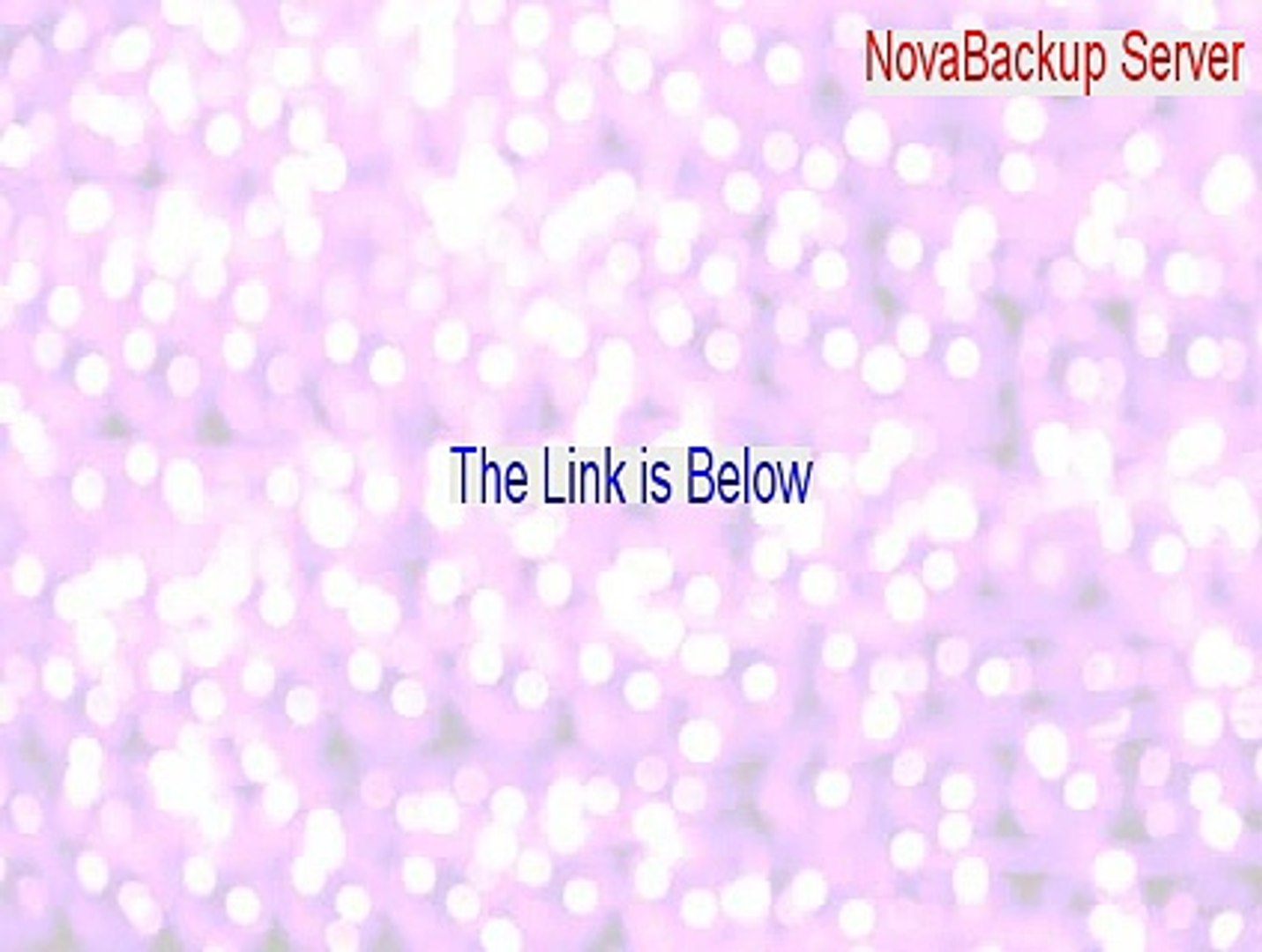 novabackup server 14.5