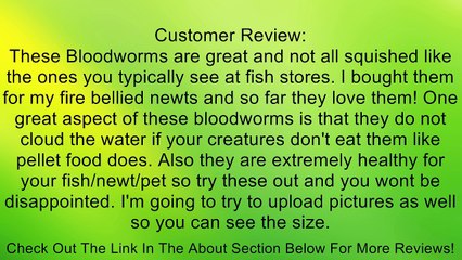 Tetra 16194 Bloodworms, 0.28-Ounce, 100-Ml Review