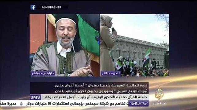 الجالية السورية في ليبيا تنظم ندوة أربعة أعوام على ثورات الربيع العربي
