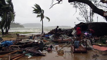 Dozens feared dead as cyclone pounds Pacific island of Vanuatu