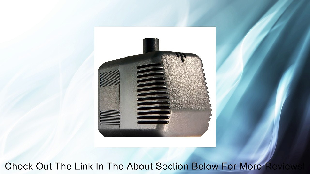 Rio Plus 2100 Aqua Pump 692 GPH Review