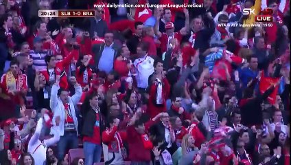 Jonas 1_0 Amazing Goal _ Benfica - Braga 14.03.2015 HD
