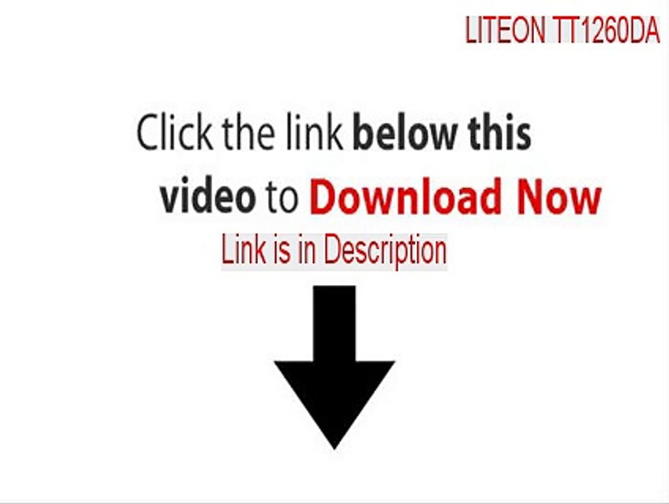 LITEON TT1260DA Key Gen (liteon tt1260da driver)