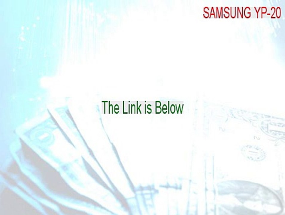 SAMSUNG YP-20 Download - SAMSUNG YP-20samsung yp-20t (2015)
