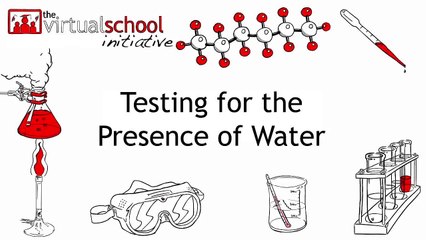 Lecture - 5 Chemichal Test for water (Topic: 1 Section 1.3d)