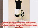 AmScope SE104-P Portable Binocular Stereo Microscope WF10X Eyepieces 20X Magnification 2X Objective