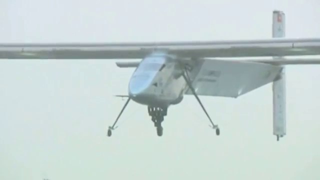 Solar Aircraft Takes off for Second Leg of Journey from Oman