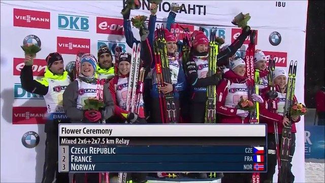 Biathlon, relais mixte des ChM de Kontiolahti, 05 mars 2015 (Argent pour les Bleus) 2/2