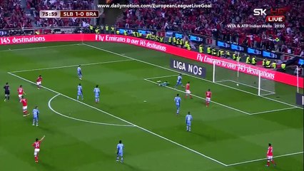 Eliseu 2:0 Great Goal | Benfica - Braga 14.03.2015 HD