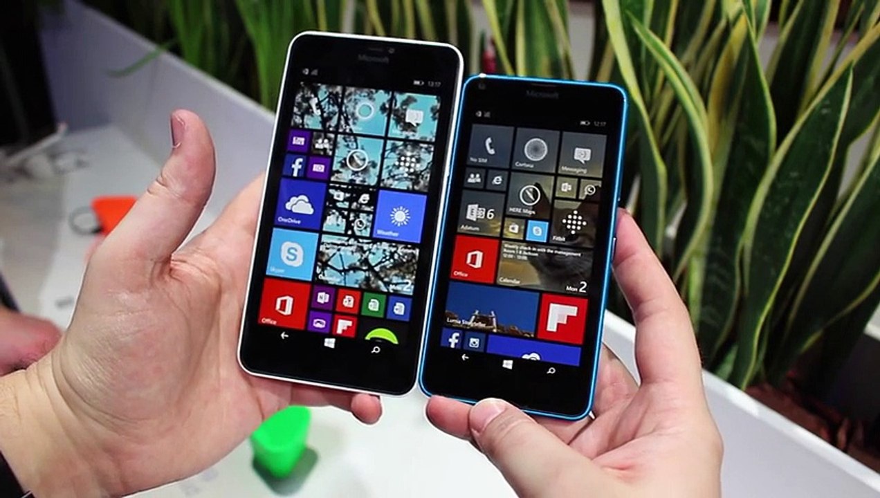 Microsoft Lumia 640 and 640 XL hands on - MWC 2015