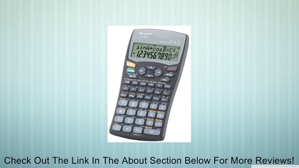 Sharp EL531WBBK (Black) Scientific Calculator Review