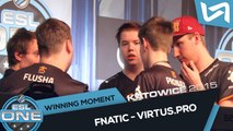 Winning Moment fnatic - Virtus.Pro