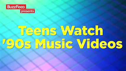 Teens Experience 90s Music Videos for the First Time 🎶