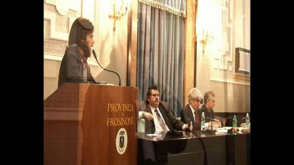 INTERVENTO DELL'ASSESSORE DEL COMUNE DI ARNARA ADRIANO ROMA