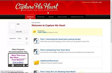 Capture His Heart And Make Him Love You Forever Free