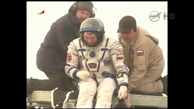 [ISS] Soyuz TMA-14M Touches Down & Crew Extracted