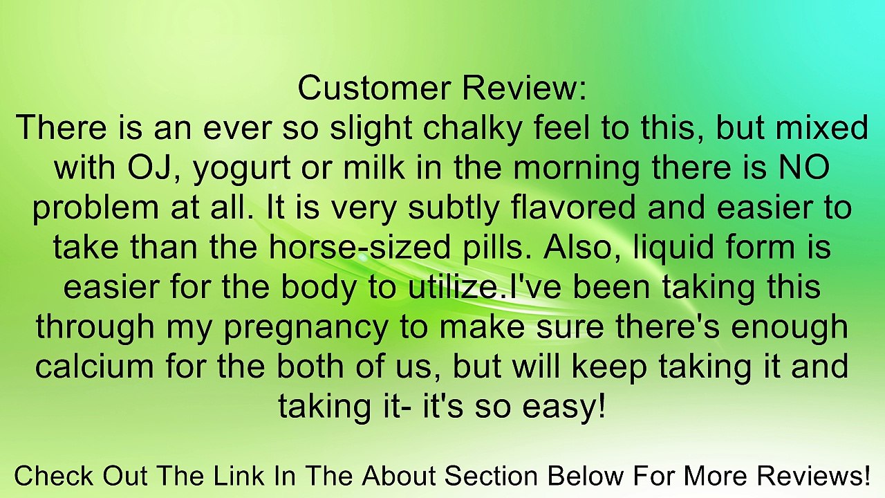 LifeTime Vitamins - Kids' Liquid Calcium Magnesium Citrate Cherry Flavor Review