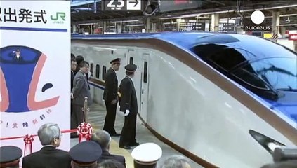 Anschluss an die schnelle Welt: Japan eröffnet Shinkansen-Strecke zur Westküste
