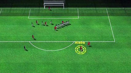 David Alaba'nın 45. dakikada Bayern Münih adına farkı ikiye çıkaran golü