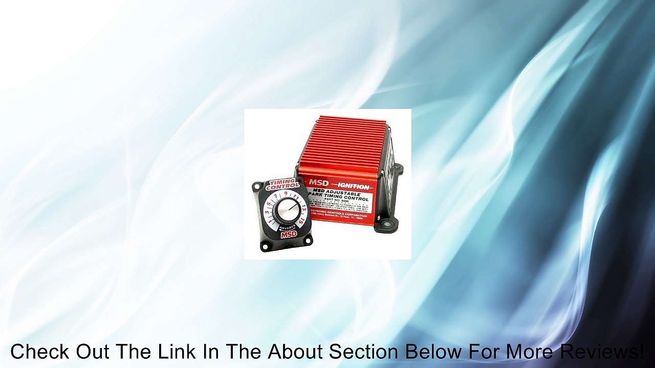 MSD 8680 Adjustable Timing Controller Review