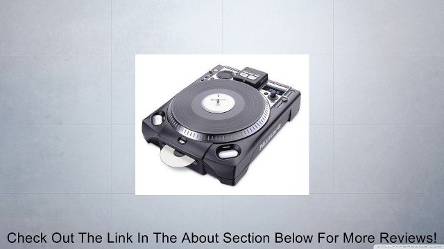 Numark CDX MP3-CD Turntable Review