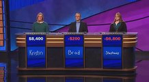 Awkward Final Jeopardy with one contestant is painful to watch March12 2015 episode)