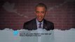 President Obama reads  Mean Tweets  Edition  - Jimmy Kimmel || Hilarious . obama left red faced