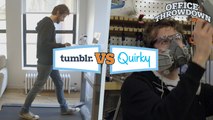#OfficeThrowdown: Tumblr Versus Quirky!