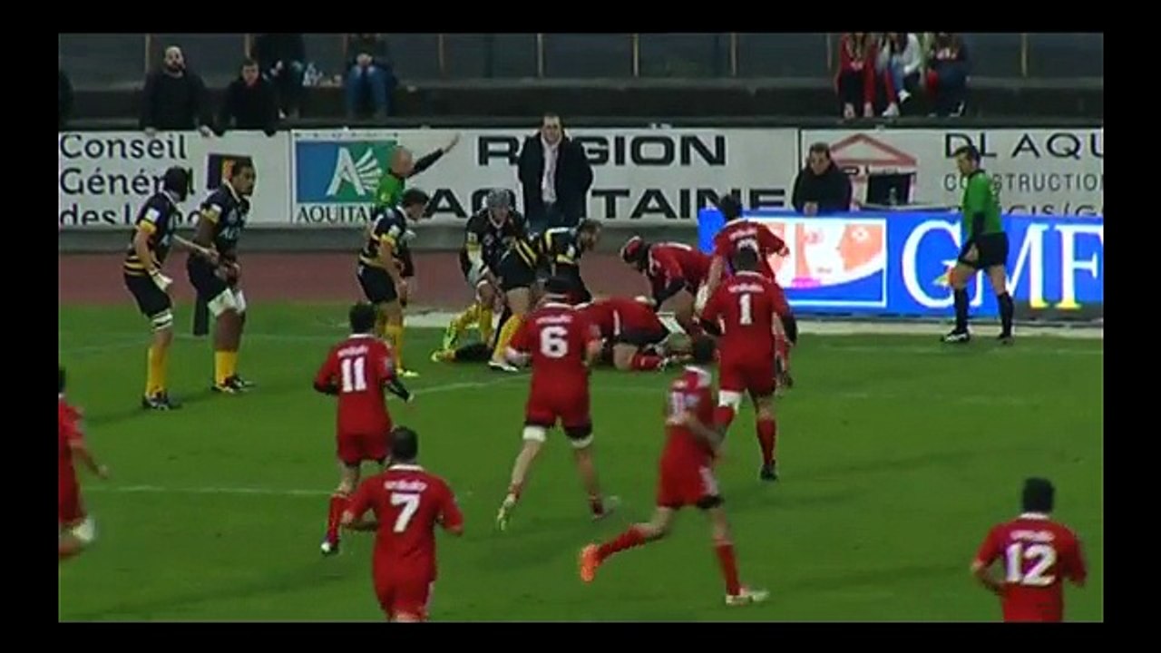 PRO D2, J24 - Dax - Mont-de-Marsan: 18-15 - J24 – saison 2014-2015