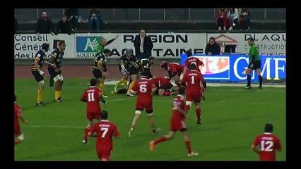 PRO D2, J24 - Dax - Mont-de-Marsan: 18-15 - J24 – saison 2014-2015