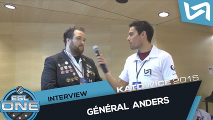 ESL One Katowice : Général Anders au micro