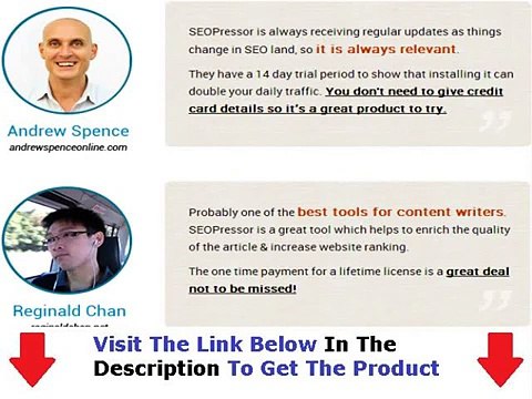 Seopressor Wordpress Plugin Bonus + Discount