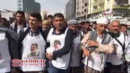 CİZRE'DEN DİYARBAKIR'A ÖCALAN'A ÖZGÜRLÜK YÜRÜYÜŞÜ