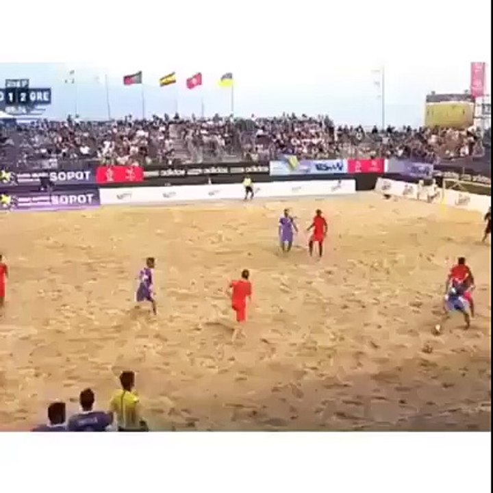 Brilliant beach goal