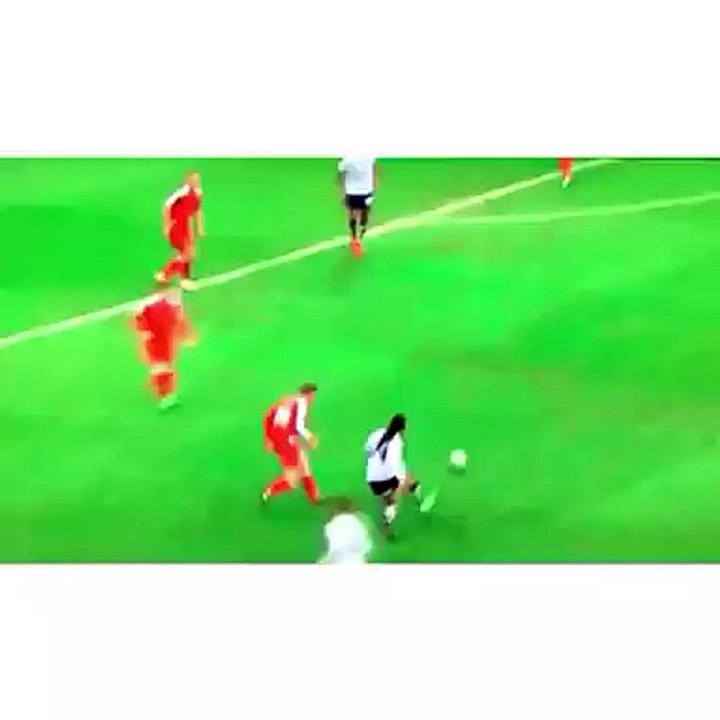 Joe Garner scores a beautiful curler against Crewe, completing his hat trick and scoring his third out of fourth goal this afternoon