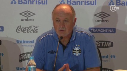 Mesmo com reforços, Felipão garante que vai usar garotos da base