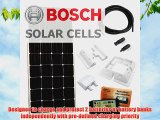 150W 12V Photonic Universe dual battery solar panel charging kit made of BOSCH solar cells