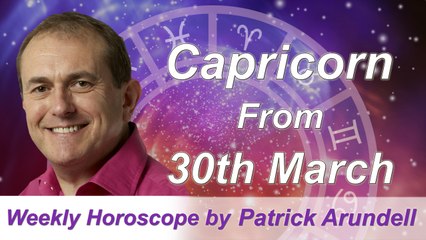 Capricorn Weekly Horoscope from 30th March 2015