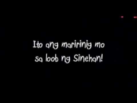 CINCO (ito ang maririnig mo sa loob ng sinehan!)